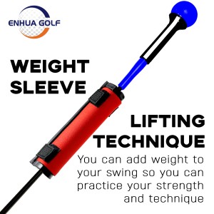 Golf Club Swing Weight Ring Pomoc trenera rozgrzewki