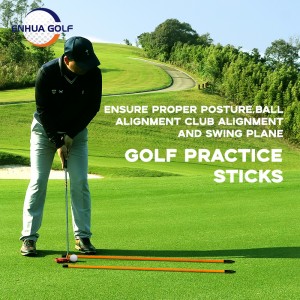Golf Alignment Training Sticks