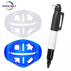 New design Golf Ball Line Drawing Marker set with 1 pen Alignment Tool Factory Supplier