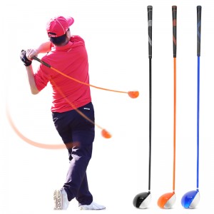 45 អ៊ីង ការរចនាថ្មី កម្មវិធីបញ្ជាល្បឿនលឿន Power Flex Golf Exerciser Training Aid អ្នកបង្ហាត់កីឡាវាយកូនហ្គោល គ្រូបង្ហាត់វាយកូនហ្គោល