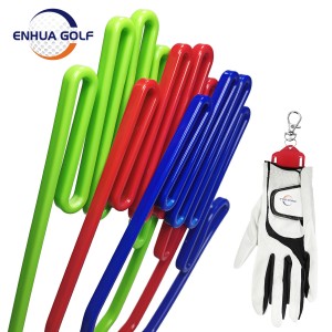 Grousshandel Outdoor Sport Plastik Golf Handschuesch Hanger Dryer Halter Keeper