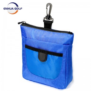 OEM Customized Waterproof Durable Big Black Nylon Golf Deluxe Valet Bag