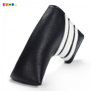 Cheap OEM/ODM PU Leather Golf club cover Protector Factory Supply Guaranteed Quality Vintage Blade Putter Headcover
