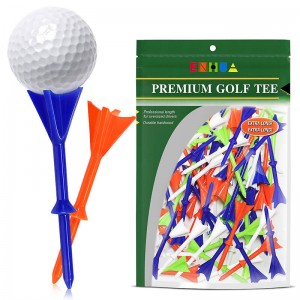 ODM/OEM New Arrival 4 Claws Double-deck Big Cup Plus 83mm golf tee manufacturer cheap custom logo print high quality cheap price