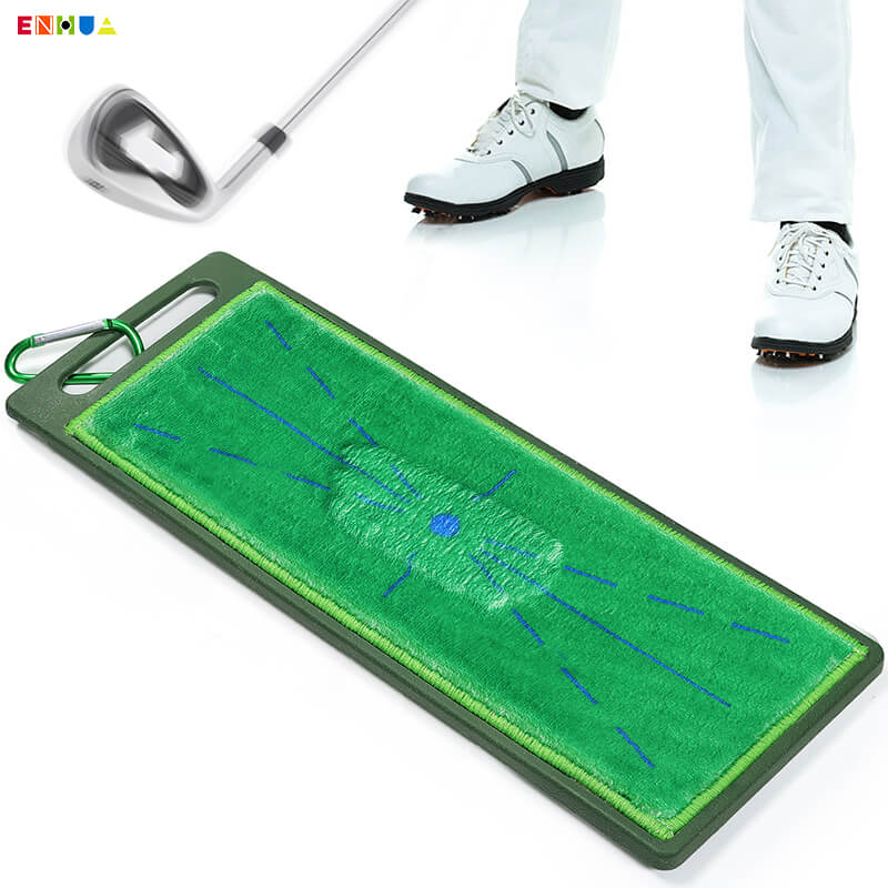 Enhua Factory Super Anti-slip New design Swing Path Trainer – Instant Feedback Mini Lightweight Hittting Mat Hand-held Reliable Manufacturer Featured Image