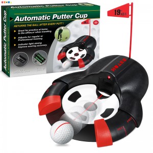 Golf Ball Training Aid Return System Kick Back Automatic Return Putting Cup Device