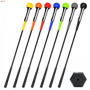 Hex Grip Hot-selling OEM ODM Factory Supply Golf  Swing Trainer Warm up Golf Practice stick Practice club Equipment