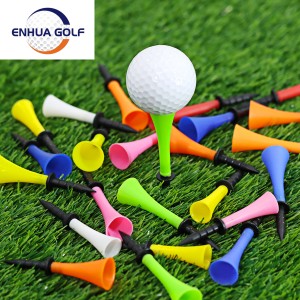 Tee Golf Profesional Step up Tee Plastik Tanduk Golf Tee Aksesori Alat Sukan Golf