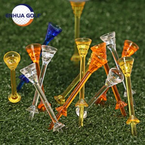 83mm Thick Golf Tee Thickness Golf Tee Plastic Golf Tees  Super fine and low resistance