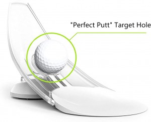 Pressure Putting Golf Trainer Aid Office Home Carpet Practice Putt Aim For Golf Pressure Putt մարզիչ