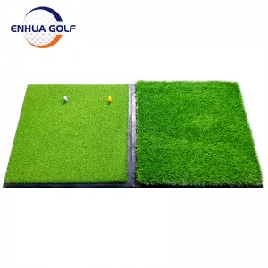 Εξαιρετικά μεγάλο σούπερ ανθεκτικό αντιολισθητικό συνδυαστικό ράψιμο Golf Hitting Mat golf Pratice mat 5FT*5FT