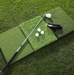 Pris i grossistledet 3 I 1 kombination slagmatta i lager Fodbar golfslagmatta Pålitlig tillverkare Snabb leverans