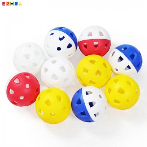 OEM/ODM 42mm EVA Factory Supply Cheap Limited Flight 26 Holes Airflow Hollow Balls for Backyard Driving -Realistic Feel Training Balls for Indoor Outdoor