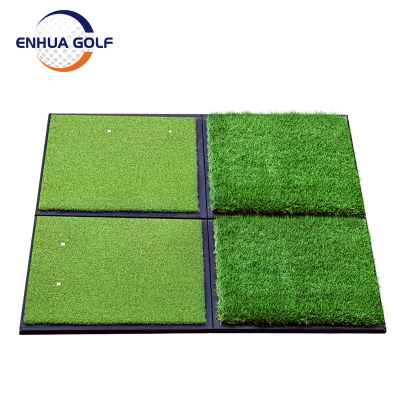 Super large super durable non slip free combination stitching Golf Hitting Mat golf Pratice mat 5FT*5FT Featured Image