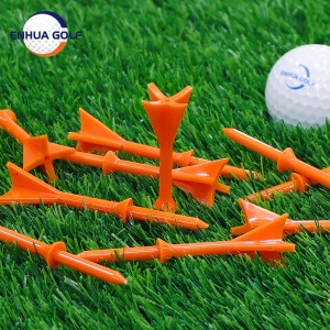 हॉट-सेलिंग OEM डबल-डेक बिग कप प्लस 83 मिमी गोल्फ टी निर्माता स्वस्त किंमत 4-प्रॉन्ग प्रोफेशनल नवीन आगमन 4 पंजे