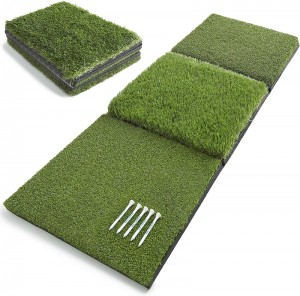 Wholesale cheap 3 IN 1 Combination Hitting mat in Stock Fodable Golf Hitting Mat Reliable Manufacturer Fast Delivery
