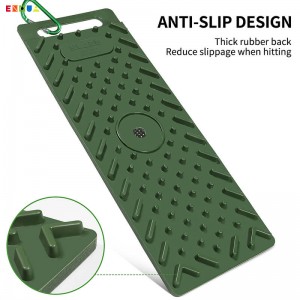 Enhua Factory Super Anti-slip New design Swing Path Trainer – Instant Feedback Mini Lightweight Hittting Mat Hand-held Reliable Manufacturer