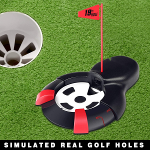 Peranti Pulangan Plastik Putt Bola Golf Dalaman Piala Pulangan Automatik Golf