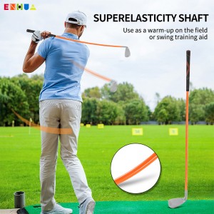 Best selling on Amazon OEM/ODM #7 Iron clubs Swing Trainer New Design Speed Power Flex Golf Exerciser Training Aid Golf Trainer Stick Manufacturer