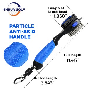 Bagong anti slip massage handle Golf brush