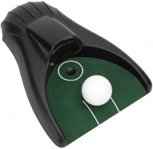 Copo leve de retorno automático de bola de golfe para interior Dispositivo de retorno de putt de plástico