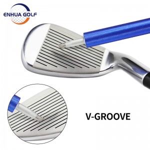 Neuestes Design Golfschläger-Reinigungs-Schärfer Multifunktionaler Golf-Putter-Nutenschärfer Magnetischer Bulkle Geeignet für U/V-Nut