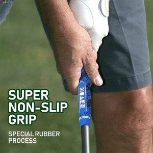 New Release Golf Grip Kits for Regripping Golf Clubs+ Golf Putter Grip Standard Rubber PU Leather Pure Handmade Club Grips Anti-Slip