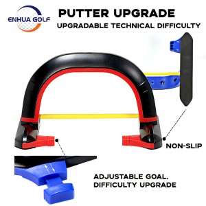 ການອອກແບບຫລ້າສຸດ ບານອັດຕະໂນມັດ ຄຸນະພາບສູງ OEM ສີຕ່າງໆ Plastic Practice Golf Adjustable Putting Cup