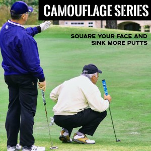 Ny release Patenterad Putter Grip Tillverkare kamouflage färg Golf Putter Grip Pure Handmade Club Grips OEM