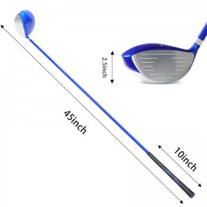 45 дюймдік жаңа дизайн драйвері Speed ​​Power Flex гольф жаттықтырушысы жаттығуға арналған көмек гольф жаттықтырушысы гольф тренажері