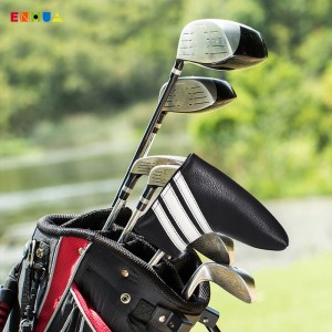 Ucuz OEM/ODM PU Deri Golf kulübü kapağı Koruyucu Fabrika Tedarik Garantili Kalite Eski Bıçak Atıcı Başörtüsü