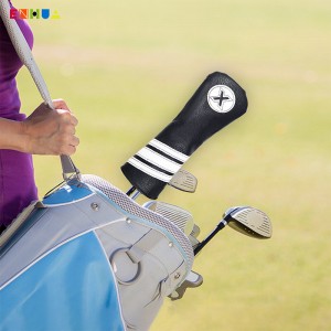 Heißer Verkauf auf Amazon Golfschläger-Kopfbedeckung Niedrigpreisgarantie Qualität Golf Vintage PU-Leder Hybrid-Kopfbedeckung OEM / ODM Großhandel