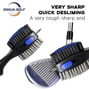 New anti slip massage handle Golf brush