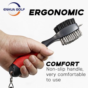 Golf Club Brush Cleaner Retractable Groove Sharpener Cleaning Kit Washer Tool Ngwa egwuregwu