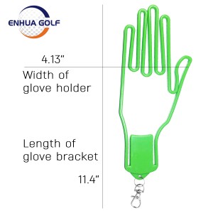 Търговия на едро Спорт на открито Пластмасови ръкавици за голф закачалки Стойка за сушилня Пазител