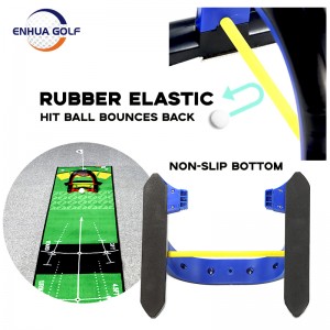 ดีไซน์ล่าสุด Automatic ball return คุณภาพสูง OEM สีต่างๆ Plastic Practice Golf Adjustable Putting Cup