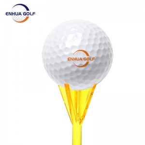 მაღალი ხარისხის 2 3 4 ფენის Custom Urethane Soft Tournament რეალური თამაშის ბურთის დიაპაზონი Golf Ball