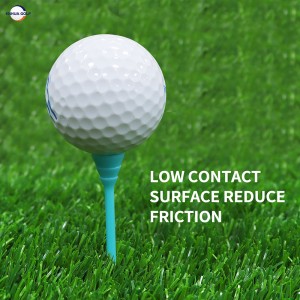 OEM 83 mm PC пластмасова тениска за голф Евтини кристални супер тънки тениски за голф на едро Фабрични доставки Тениски за голф Издръжливи, екологични