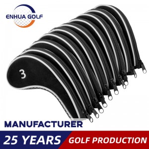 Waterproof Wear-resistant Customized Golf Deluxe Iron Covers