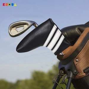 ລາຄາຖືກ OEM/ODM PU Leather Golf club cover Protector Factory Supply ຮັບປະກັນຄຸນນະພາບ Vintage Blade Putter Headcover