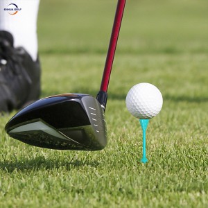 OEM 83mm PC प्लास्टिक गोल्फ टी स्वस्त घाऊक क्रिस्टल सुपर पातळ गोल्फ टी फॅक्टरी पुरवठा गोल्फ टीस टिकाऊ पर्यावरणास अनुकूल