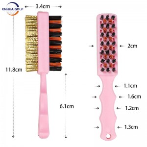 New Release Golf putter Cleaner Tool  Copper Bristles Great Golf Gift Club Brush plastic Golf Club cleaning Brush High quality Wholesale