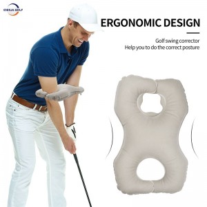 ការលក់យ៉ាងក្តៅគគុក OEM Golf Swing Posture Corrector Golf Swing Trainer Practice Gesture Air Cushion Adjustment Alignment Correction Tool Training Equipment Aid Training Accessory