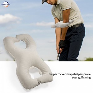 ការលក់យ៉ាងក្តៅគគុក OEM Golf Swing Posture Corrector Golf Swing Trainer Practice Gesture Air Cushion Adjustment Alignment Correction Tool Training Equipment Aid Training Accessory