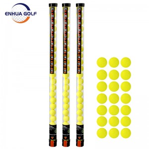 Agafador de recollida de boles de golf de plàstic transparent de nova versió The Practice Stick Ball Shagger / Retriever