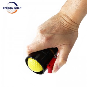 Ny utgåva Transparent plast golfboll Retriever picker grabber The Practice Stick Ball Shagger / Retriever
