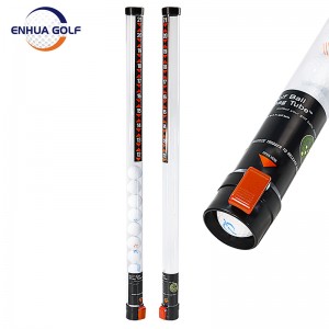Nova Eldonaĵo Travidebla Plasta Golfpilka Retriever-kolektilo-kaptilo The Practice Stick Ball Shagger / Retriever