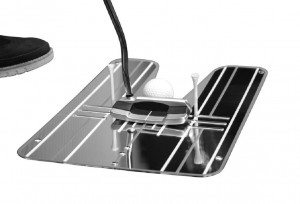 Mirror Golf Accessories ဂေါက်လေ့ကျင့်ရေးအကူအညီများ Swing Trainer Straight Practice Net Putting Mat Alignment Swing Trainer Eye Line