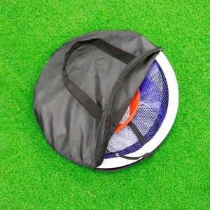Portable Pop Up Golf Practice Net Adjustable Warm Up Golf Training Aids