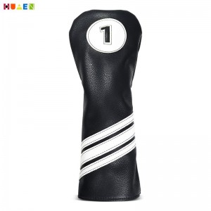OEM/ODM Hot Sale Best Quality Club Golf Vintage PU Leather Driver Headcover Wholesale